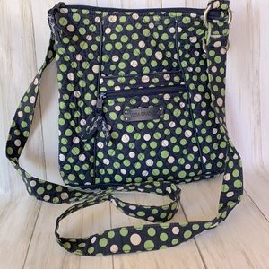 Vera Bradley Green Polka Dot Bag
